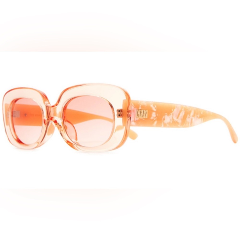 Crap Eyewear Crystal Peach Sunglasses